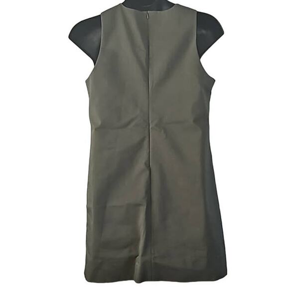 Who What Wear Women’s Sleeveless A-Line Mini Dress - Size Large Olive Green NWT - Picture 8 of 8